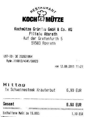 cmfm Hffner Kochmtze Restaurant